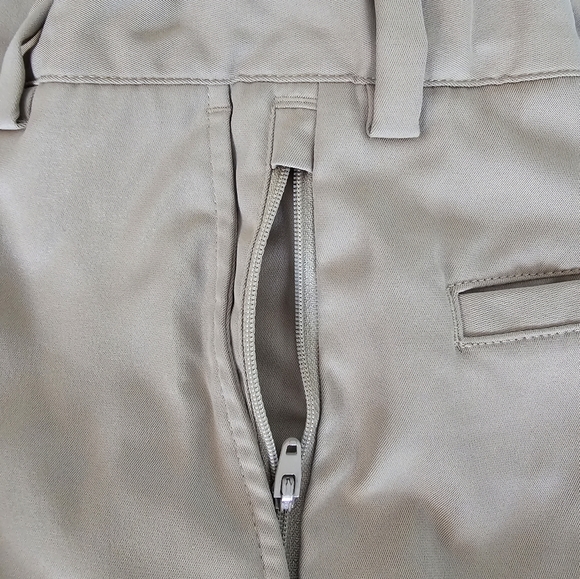 LandsEnd Boys Active Chino Uniform Shorts Khaki Bundle (qty 4)  Size 14 - Picture 4 of 5